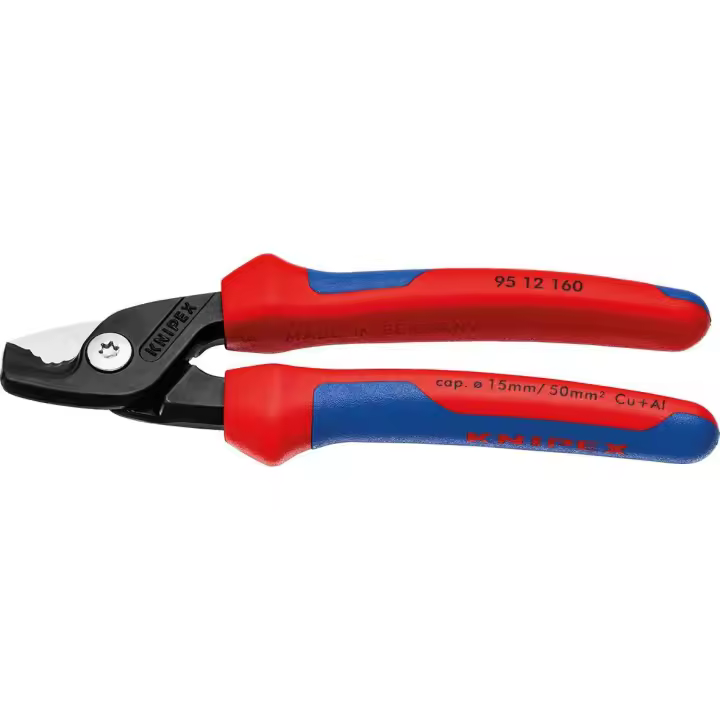 Alicate Cortacables Knipex 9512-160mm para Suministros Industriales - 1