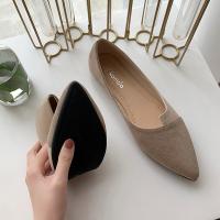 Zapatos De Mujer Moda Colorido Mule Flats Punta Puntiaguda Ballet Planos Slip on Zapatos Mujer Loafers Talla 35-41 Material Superior De Flocking - details 5