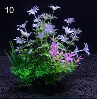 Plantas Artificiales Para Acuario Decoración De Agua Plástico Ornamento De 14 Cm 12 Especies Adornos Para Tanque De Peces - details 12