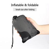 Cojín De Apoyo Lumbar Inflable Para Asiento De Coche Alivio Del Dolor De La Sciatica Soporte De Viaje MEXiZE - details 1