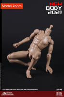 Figura De Acción Masculina COOMODEL MB001 MB002 MB003 MB004 Escala 1:6 Cuerpo Flexible Super 239/261mm Cabeza Escultada Adecuada Para Adultos - details 11