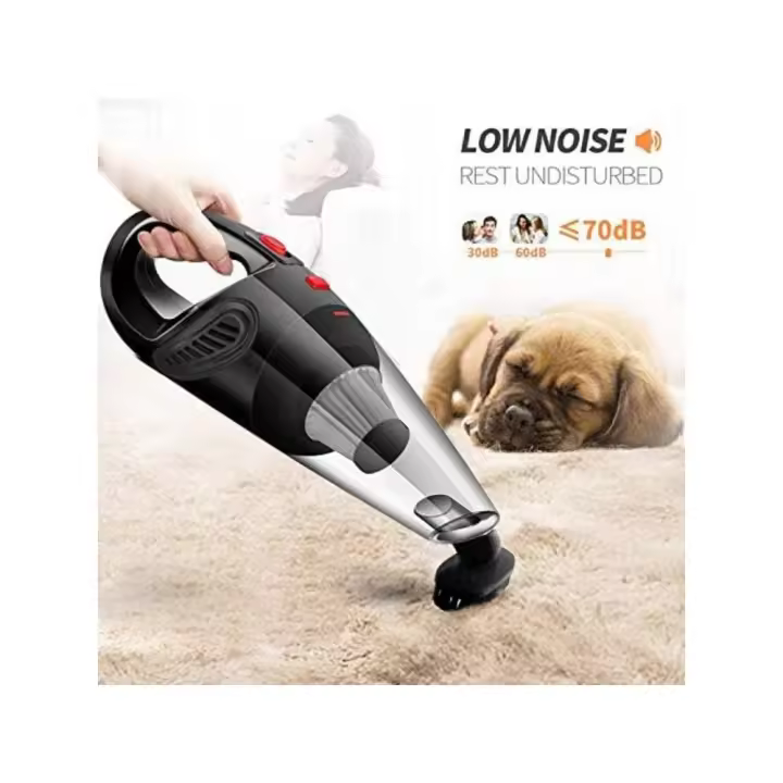 Aspiradora de Mano Inalámbrica, Aspiradora de Mano Recargable Portátil de 120W 8500PA para Limpieza del Hogar y del Automóvil - 1