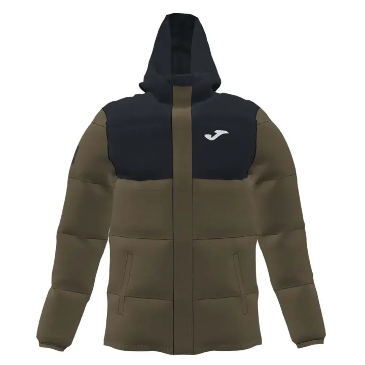Chaqueta Parka Joma Chaquetón Acolchado Kaki Junior - Resistente Al Frío - 1