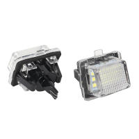 Lámparas LED Para Placa De Matrícula 2X Accesorios Externos Para Mercedes Benz W204 S204 W212 S212 C207 A207 W221 C E S Clase Luz 12V 5W T10 Interfaz - details 3