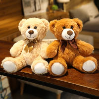 Muñeco De Peluche Oso Con Corbata Colorida De 35CM Juguete Suave Para Niños Regalo De Cumpleaños Cojín Oso Para Habitación De Dormitorio - details 8