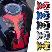 Pegatina De Tanque De Motocicleta 3D Protector De Aceite Y Gasolina Con Diseño De Espina De Pescado Y Decoración De Llama Accesorios Para Motocicletas - details 0