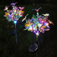 Luces De Mariposa Solar LED Para Jardín Impermeables IP65 Decoración De Paisaje Para Boda Fiestas Y Año Nuevo Instalación Sencilla Sin Bombillas Incluidas - details 4