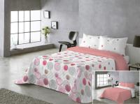 MULTIHOGAR-Colcha multiuso REVERSIBLE ESTAMPADA para Cama 90/105/135/150Cubrecama Fina, para Primavera, Verano y Entretiempo, Incluye Funda de Cojín - details 4