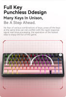 Teclado De Juego X85 ATTACK SHARK Inalámbrico Con Botones De Meta RGB Bluetooth Tri-Modo Mecánico Hot-Swap/Poder Duradero - details 9