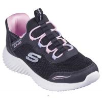 SKECHERS 303585L BLK Zapatillas deportivas niña 34400 25V DEORTIVO ELASTICOS BLACK-PINK - details 1