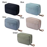Bolso De Maquillaje Portátil Grande Organizador De Viaje Para Cosméticos Estuche De Almacenamiento De Poliéster Unisex - details 2