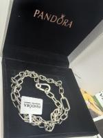 PANDORA ME Collar de Plata de Ley-Enlace Pequeño, Viene con un completo embalaje de Caja de regalo.45cm - details 1