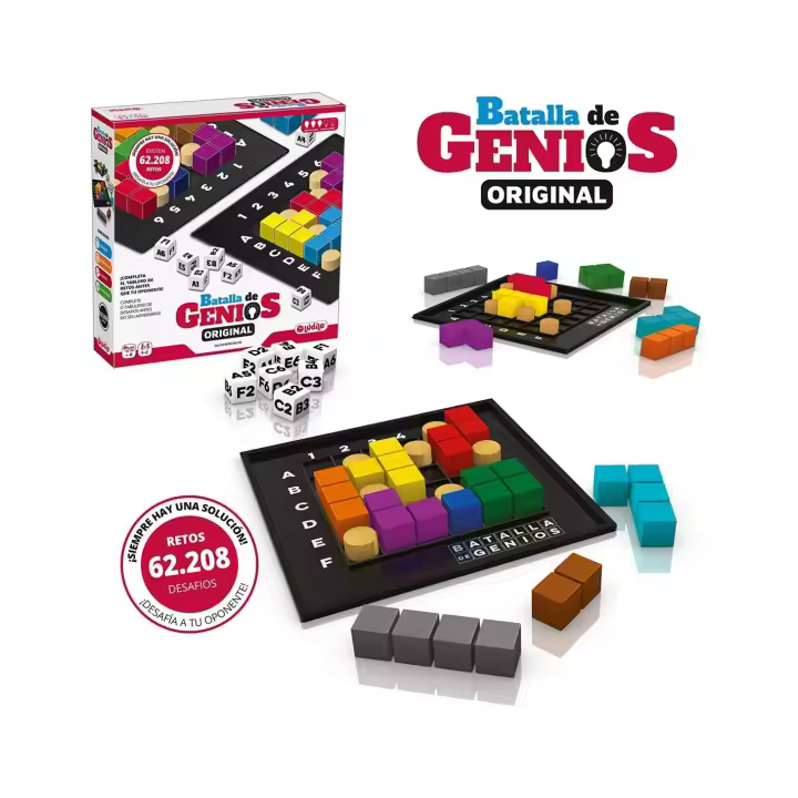 Juego de Mesa Batalla de Genios - Ludilo 80800 | Estimula Actividades Cognitivas - 1
