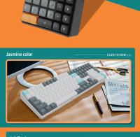 Teclado Mecánico Darkflash GD110 De 110 Teclas Con Cable USB Y Bluetooth Rojo Para Gaming Y Oficina Compatible Con PC Y Laptop - details 5