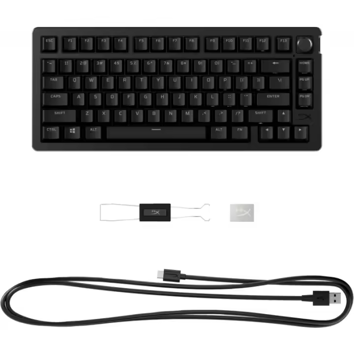 HyperX - Alloy Rise 75: teclados gaming 7G7A4AA - 1