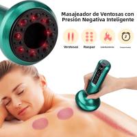 Masajeador Eléctrico De Taza De Succión Para El Cuerpo Con 6/12 Velocidades GuaSha Anti Celulitis Calor Infrarrojo Para Belleza Y Salud - details 4