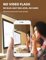 Lámpara De Escritorio LED Doble Cabeza Con Control Remoto 5 Modos De Color Y 5 Niveles De Ajuste Para Iluminación De Oficina Y Hogar - details 6