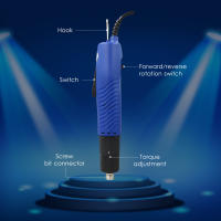 Destornillador Eléctrico De Mano AC 220V Con Torque Ajustable 1/4-pulgada Diámetro De La Bit De Tornillo Herramienta De Reparación Con Velocidad Sin Carga De 1200rpm - details 4
