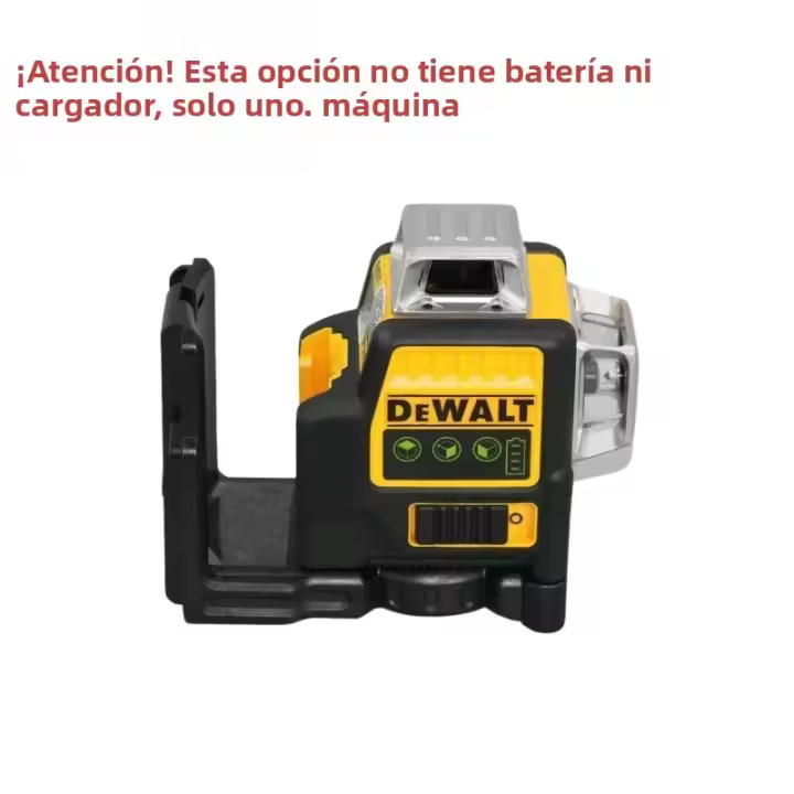 Nivel De Láser Dewalt DW089LG Con 3 Lados * 360 Grados Líneas Verticales Y Horizontales Luz Verde Nivel De Medidor Batería De Litio 12V Para Exteriores - 1