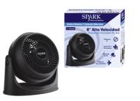 SPARK - Ventilador de Suelo de Alta Velocidad 8". 3 de Ajustes de Velocidad. Potencia 42W. Ajuste del Flujo de Aire. Duradero. Moderno. Silencioso. - details 0