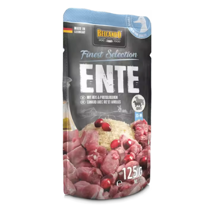 Belcando Pato arroz y arándanos 12x125 gr - 1