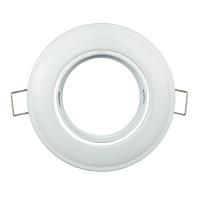 Soporte Redondo Ajustable Para Luz De Punto LED Negro/Blanco Soporte De Fijación Para Bombillas MR16 GU10 De Metal Para Baño - details 0