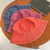 Gorro De Pescador De Leno Estilo Coreano Color Sólido Retro Lavado Sombrero De Vaquero Para Hombres Y Mujeres Con Pico Ancho Protección Solar Casual - details 3