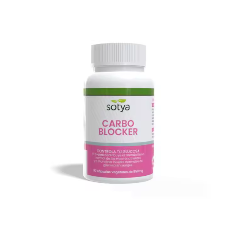 Carbo Blocker 90 Cápsulas – Sotya | Control de Glucosa y Apoyo en Adelgazamiento - 1