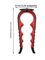 Abrepuertas Multifuncional Cuatro En Uno Para Botellas De Bebida Anti Deslizamiento Cap Twister De Aluminio Ecológico - details 3