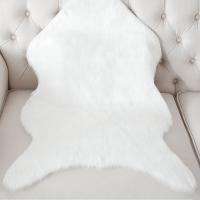 Carpetas De Lana Suave De 40x60cm Imitación De Piel De Oveja Para Dormitorio Alfombra Larga Pelo Para Cama Y Sofá Cojín Tapete Peluche - details 3
