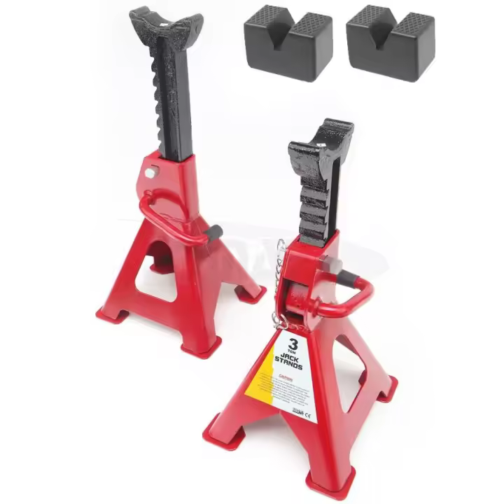 JOMAFA Caballetes / borriquetas 3 toneladas con pasador de seguridad - 94855 - 1