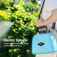 Pulverizador Eléctrico De Hombro Con Batería De Litio 2000mAh Y Cesta De 5L Para Jardín Irrigación Y Riegos Carga USB - details 2