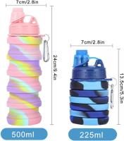 Botella de Agua plegable, botella de Agua mineral, botella de Agua para niños, botella de Agua Deportiva. - details 3