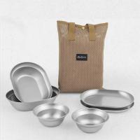 Juego De Comedor Portátil NOBANA Para Camping Con Utensilios Lustrados Fácil De Limpiar Accesorios De Cocina Para Exteriores - details 6