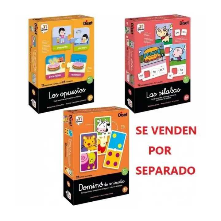 Diset Juego Educativo Yo Aprendo Modelos Surtidos - Divertido y Didáctico - 1