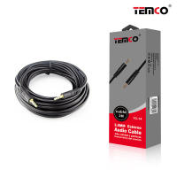 TEMCO Cable Auxiliar 3,5mm de Macho a Macho, 2m, 3m, 5m, Cable de Audio Mini Jack para Musica, Cable Estereo Aux 3.5mm, Cable para Conectar Movil, MP3, Coche, Auriculares, Altavoces, Television, HIFI, Instrumento Musical, etc - details 2