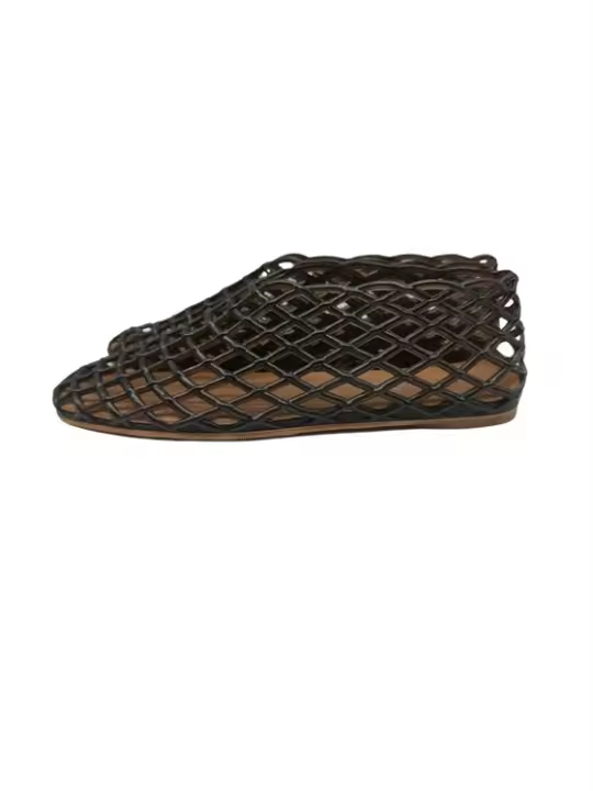 Vosso Moda Manoletina Transparencia Malla Negra - Vosso Moda - 1