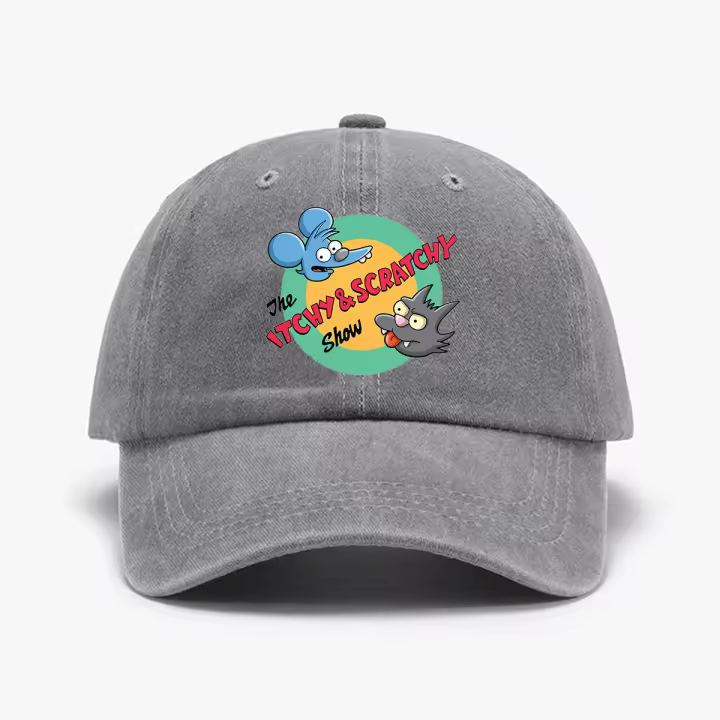Gorro De Béisbol Impreso Para Hombres Estilo Retro Tejido Con Trenzado En Algodón Adecuado Para Exterior Y Moda Casual - 1