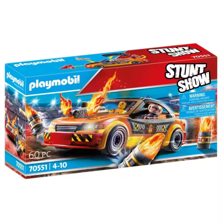 Playmobil 70551 Stuntshow Crashcar Stuntshow 21P70551 - 1