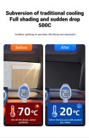 Protector De Parabrisas Para Coche Extra Grande Cubierta Anticongelante Antisalpicaduras Protectora Contra La Nieve El Hielo La Polvo Y El Sol Accesorios Para Automóvil - details 13