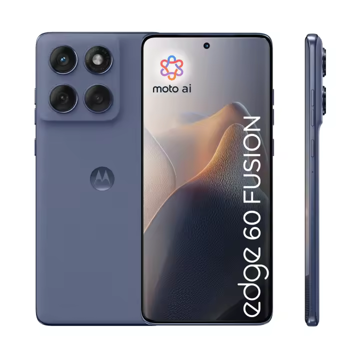 Motorola - Smartphone Moto Edge 60 Fusion PB7E0037SE 256 GB y 8 GB RAM con pantalla P-OLED de 6,67 pulgadas, 5G, IP68 y carga rápida de 68 W - 1