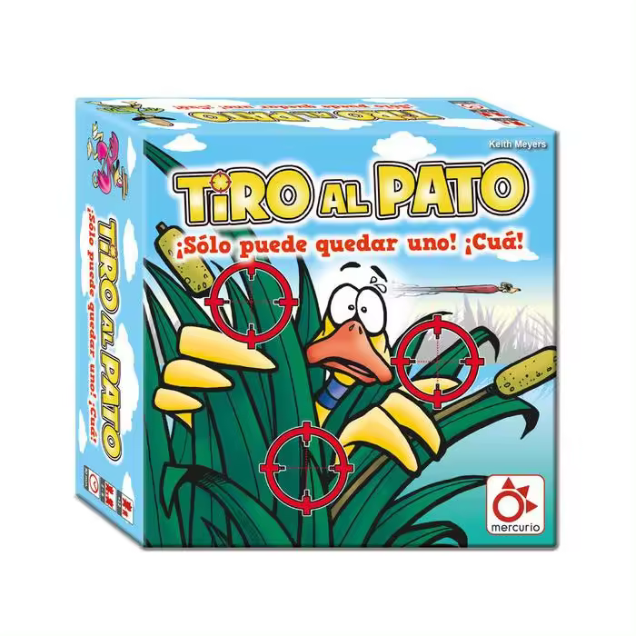 MERCURIO JUEGO DE CARTAS TIRO AL PATO JUEGO DE CARTAS 13x13x4 Cms. - 1