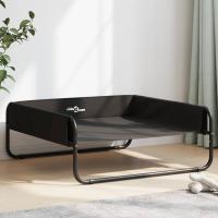 vidaXL Cama elevada para perros tela oxford y acero gris antracita Dimensiones 57 x 57 x 24 cm, 85 x 85 x 33 cm, 70 x 70 x 28.5 cm - details 1