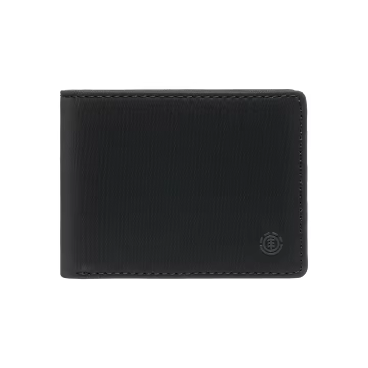 Cartera Element skateboards Icon Mini Trifold - Black - 1
