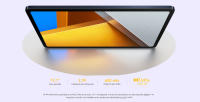 Xiaomi POCO Pad Tablet Pantalla 12,1" Resolución de 2,5K Tasa de refesco 120 Hz Cuatro altavoces Cámara trasera 8MP Procesador Snapdragon 7s Gen 2 Batería de 10 000 mAh Carga rápida de 33 W Xiaomi HyperOS y Android U - details 0