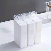 Dispensador De Detergente De Lavandería 1pc Contenedor De Condicionador Botella Reutilizable Para Refill Producto De Higiene Doméstica - details 0