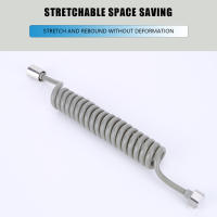 Tubo De Showers De Plástico Flexible Para Baño Y Inodoro Con Reglamento Anti-enredo Longitud 2/3/4 Metros Para Rojinegro - details 2