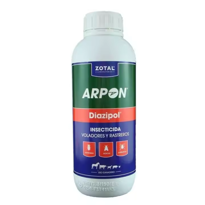 Zotal Laboratorios - Insecticida ARPÓN DIAZIPOL 1 L - Control de Plagas - 1