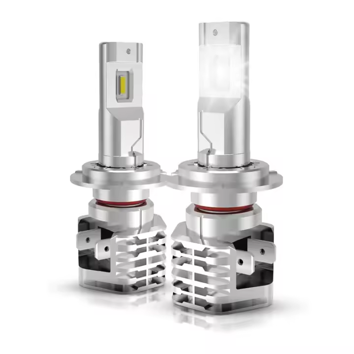 Bombilla LED H7 de 2 piezas, 6500K blanca para kit de bombillas de faros delanteros de repuesto de 12V-24V para automóvil - 1