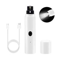 Cortauñas Eléctrico Para Perros Y Gatos Recargable USB Con Luz LED Para Mascotas Ruido Bajo Herramientas De Aseo De Pies - details 12
